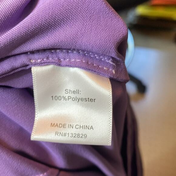 L'Academie Revolve Armina Skirt Purple Front Wrap Size Small NWT - Picture 10 of 10